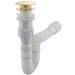 Cj Desag Push Lvm Ref:12st2007500 Sin Reboso Oro Atacama + Sifon Flexib Stretto