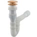 Cj Desag Push Lvm Ref:12st2008500 Sin Reboso Cobre Lascar + Sifon Flexib Stretto