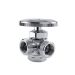 Llave Metalica Abasto Doble 1/2 X 1/2 Unifer