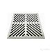 Rejilla Aluminio Brillada 8"Decorativa