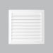 Rejilla Ventilacion Persiana 25X25 Plastica 