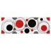 Cenefa 15X40 Orbit Rojo Esmalgres