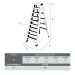 Escalera Tijera Industrial 10P S 10V