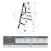 Escalera Tijera Industrial 5P S 10V