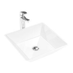 Lavamanos Eurocer&aacute;mica Vessel Confetty Blanco