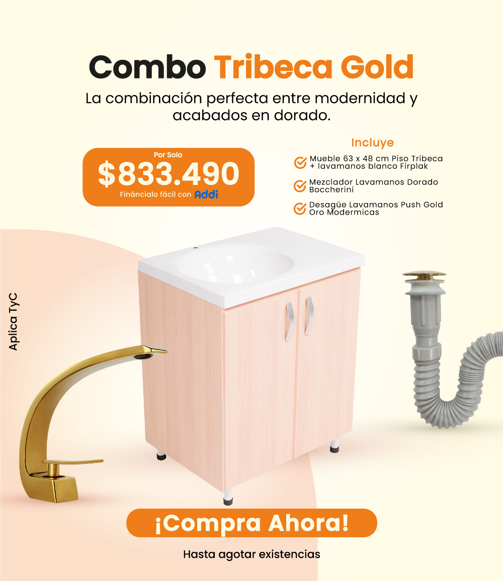 Combo mueble sobre piso
