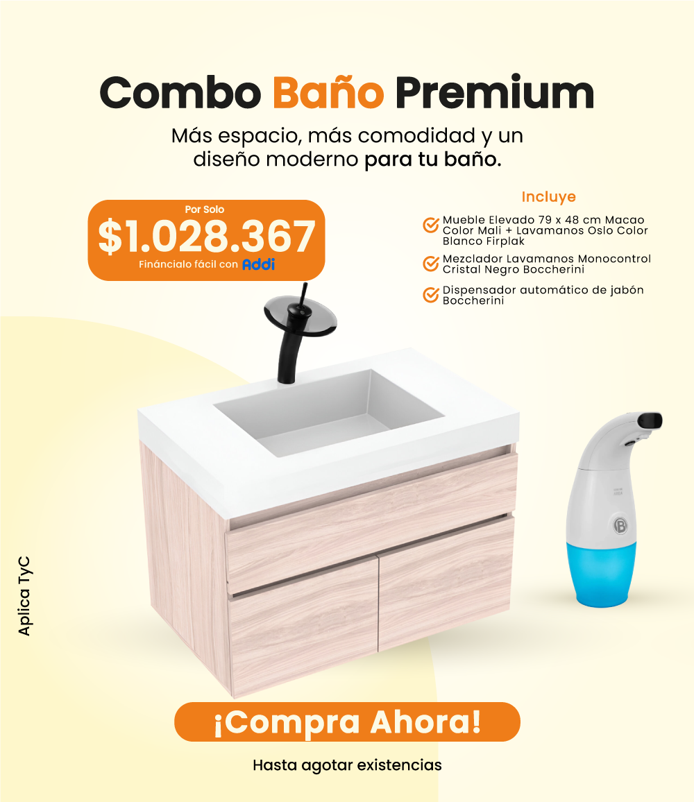 Combo de ba&ntilde;o
